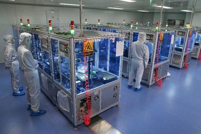 图集:国产新冠抗原检测试剂生产线